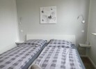 Schlafraum mit Doppelbett 1,80mx2m