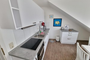 Küchenzeile im Wohnraum